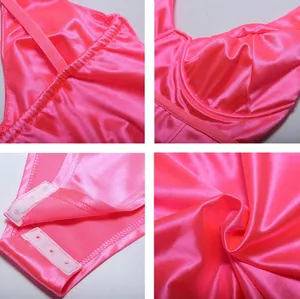 Pink Body Suit Size M thumbnail 2