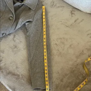 London Fog Women's Classic Gray Pea Coat Size‎ S thumbnail 15