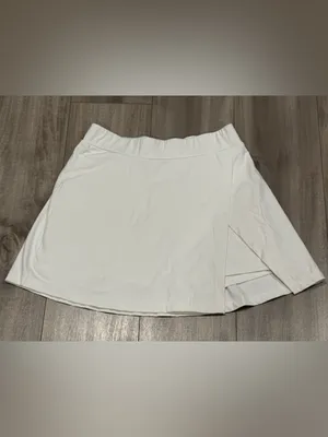 White Athletic Skort Size M Size M thumbnail 2