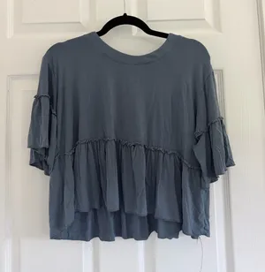 Flowy Top Blue thumbnail 1