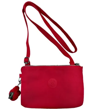 Kipling Crossbody Adj Crossbody Shoulder Bag Hot Pink Lobke Pink Gorilla Zip thumbnail 1
