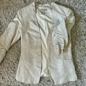 H&M Linen Blazer thumbnail 1