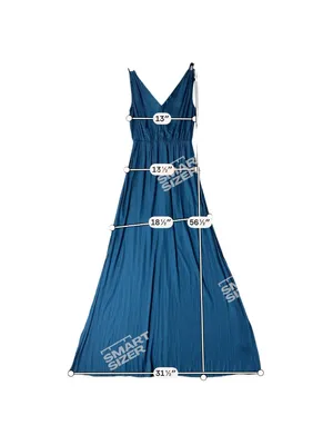 H&M dark teal satin maxi dress minimalist slip with slit and open back vibe 2 thumbnail 8