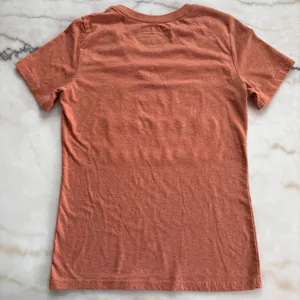 Longhorn Fashions Texas Longhorns "Hook 'Em" Logo Burnt Orange V-Neck T-Shirt Size Small thumbnail 3