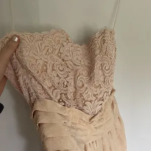 Rina Di Montella silk vtg sz 6 pastel‎ cream prom dress padded shoulder jacket thumbnail 6