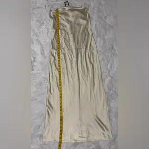 Kenneth Cole Women's Satin Cowl-Neck Maxi Slip Dress thumbnail 7