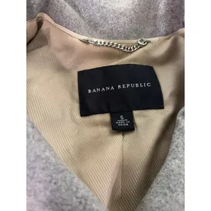 Women's Banana Republic Coat, Gray, Small thumbnail 2