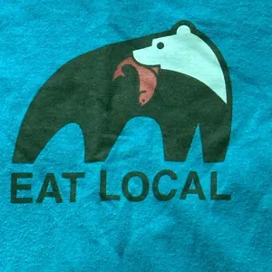 Patagonia Eat Local Upstream Regular Fit Tee Shirt Men’s XL thumbnail 2