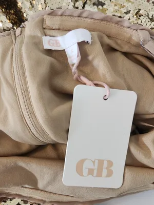 Gianni Bini Gold Sequin Midi Slip Dress Size Small NWT Sequin Cocktail Dress thumbnail 8