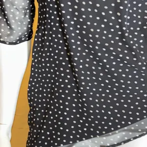 Polka‎ Dot Women's Top Black Size M thumbnail 4