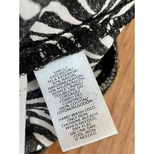 Loft tropical palm leaf black and white romper 2 thumbnail 14
