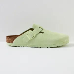 Faded Lime Birkenstock Boston Soft Footbed Clogs thumbnail 4
