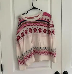 Girls XL Sweater Pink Size Girls 14 thumbnail 2
