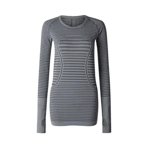 Lululemon Swiftly Tech Long Sleeve Crew Heathered Slate thumbnail 3