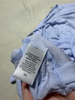 Beyond yoga Blue Women's active Top XS thumbnail 7