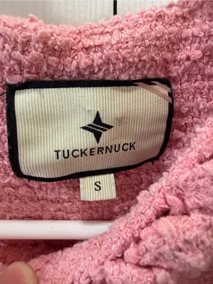 TUCKERNUCK Women Small Pink Tweed Jackie Dress Small - READ thumbnail 5