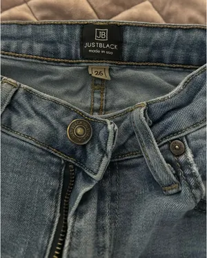Just Black Denim Jeans Skinny Distressed thumbnail 3