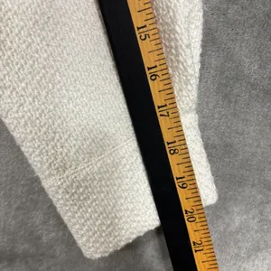 Primark Cream Oversized Shacket Shirt Jacket Textured Cozy‎ Minimalist Casual 10 thumbnail 7