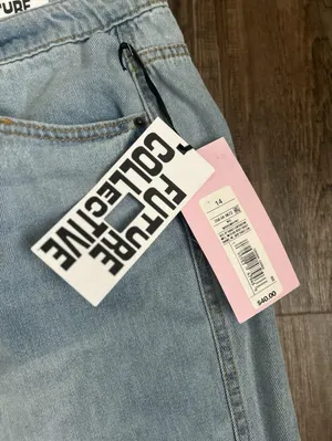 Women's High-Rise Straight Leg Denim Pant - Future Collective Size 14 New W/Tags thumbnail 4