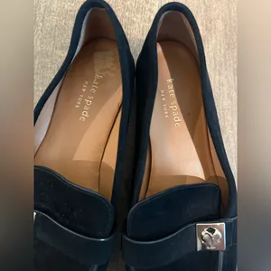 KATE SPADE Women's Camellia Black Suede Loafers‎ Size 7.5B thumbnail 5