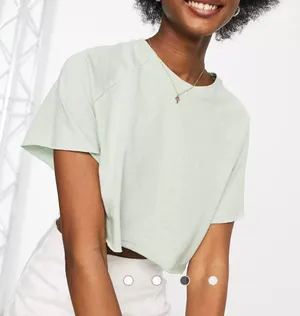 Topshop Cropped Tee thumbnail 1