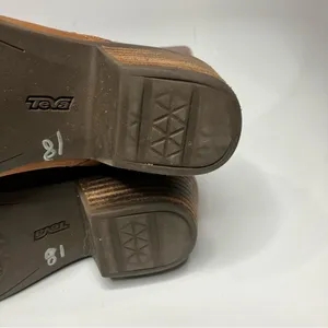 Teva Foxy Tall leather boots cognac leather size 6.5‎ thumbnail 12