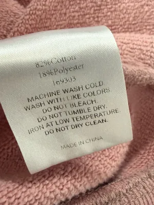 LIT Active Blush Pink Funnel Neck Sweatshirt Pullover XL thumbnail 7
