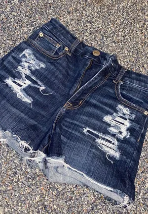 American Eagle Curvy High Rise Shorts thumbnail 4