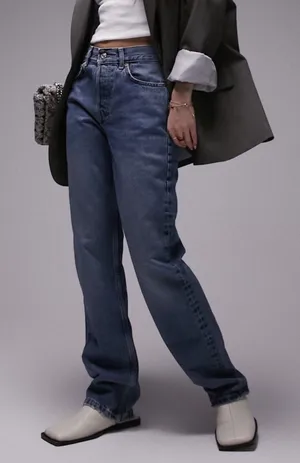 Topshop Denim Jeans dad thumbnail 1