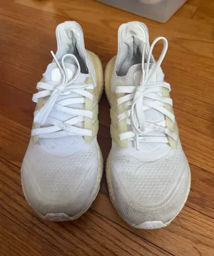 adidas ultra boost 2022 White Athletic Running Shoes thumbnail 1