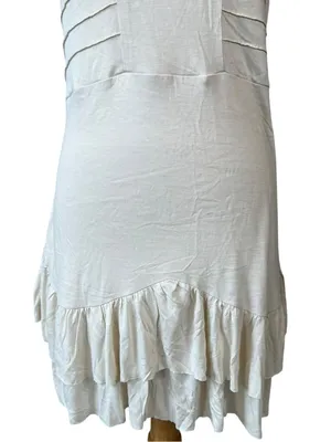 Nordstroms Piper Project Sleeveless Boho Leather Strap Ruffle Skirt Dress thumbnail 4