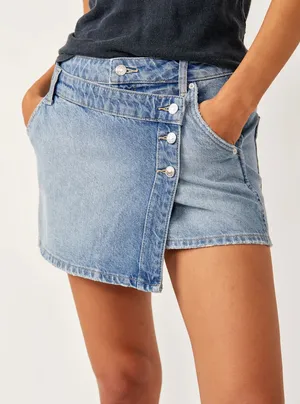 Free People Skirt Mini thumbnail 1