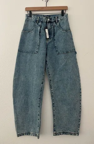 Steve Madden barrel jeans new nwt thumbnail 1
