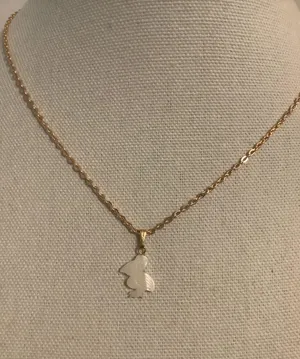 Vintage Pelican Pendant & New Chain thumbnail 2