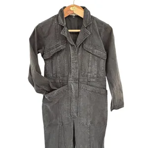 Alex Mill Expedition Jumpsuit Washed Black Tencel‎ Cotton Boiler Suit XS thumbnail 2