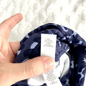 Aerie Offline Blue Leopard Print High Rise Athletic Yoga Goals 7/8 Leggings S thumbnail 5