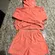 TNA Towel Terry Boyfriend Sweatshirt & Shorts Set