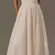 BHLDN Anthropologie Strapless Embellished Floral Fit & Flare Midi Dress Blush M