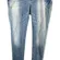 Vintage Apple Bottoms Y2K Jeans Womens 34x34 9/10 Blue Gold Accents Low Rise
