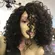 High quality curly Swiss lace front wig