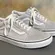 Vans Ward Low Cut Suede / Canvas Gray Women's Sneakers Size 10M Men's Size 8.5M