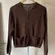 Banana Republic beautiful 100% merino wool brown cardigan