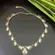 Vintage CORO Signed Light Gold Scalloped Choker Necklace