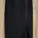 Active USA Black Button Up Side Slit Maxi Skirt Small NWT