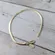American Showcase Gold Tone Bracelet - Broken - Repair Needed