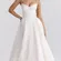 White / Ivory Tulle Midi Tea Length Dress