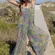 Natural Life Medium Jumpsuit Overalls Pockets Wide Leg Boho Floral Relax KKK19-1