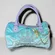 Vintage Juicy Couture light blue and lilac velour satchel bag