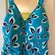 22W NWOT Gabarll Turquoise blue Floral One-Piece Swimsuit