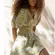 En Saison Floral Jacquard Mini Dress Puff Sleeve Party Cottagecore M